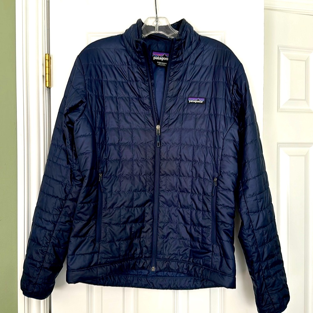 Like New Patagonia Men’s Nano Puff Jacket Navy